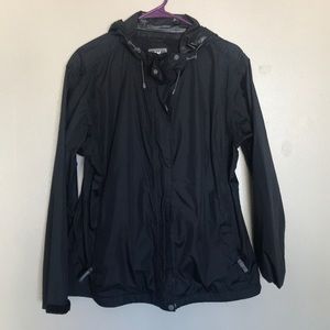 White Sierra Black Rain Jacket